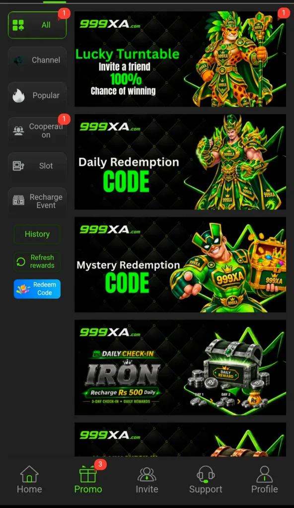 999Xa Game App